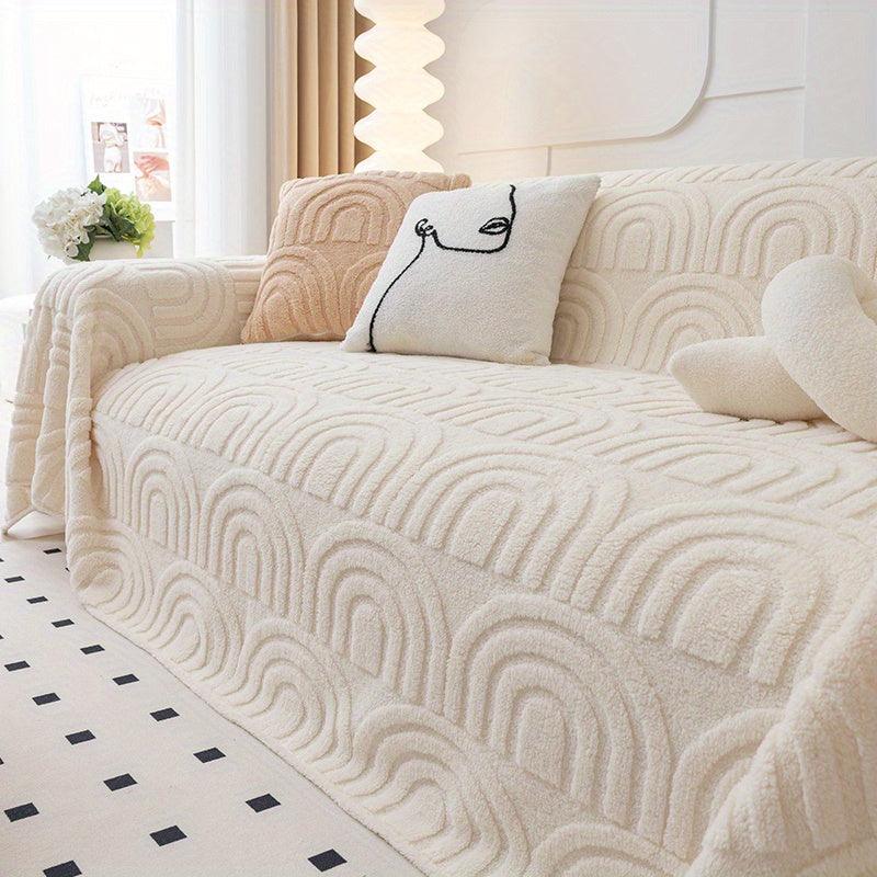 Luxurious Four Seasons Jacquard Sofa Slipcover - topspet