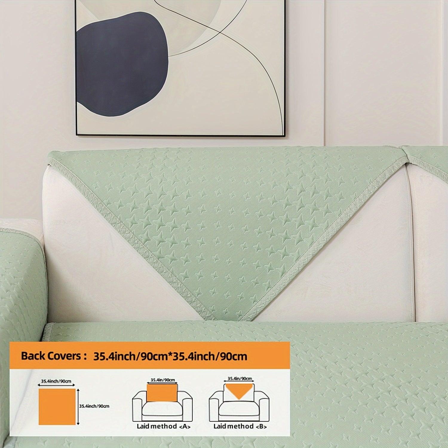 Summer Cooling Silk Non-slip Sofa Cove - topspet