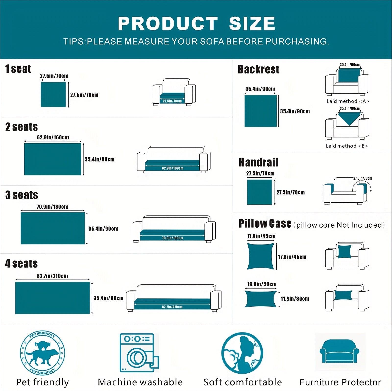 Breathable Ice Silk Sofa Slipcover - topspet