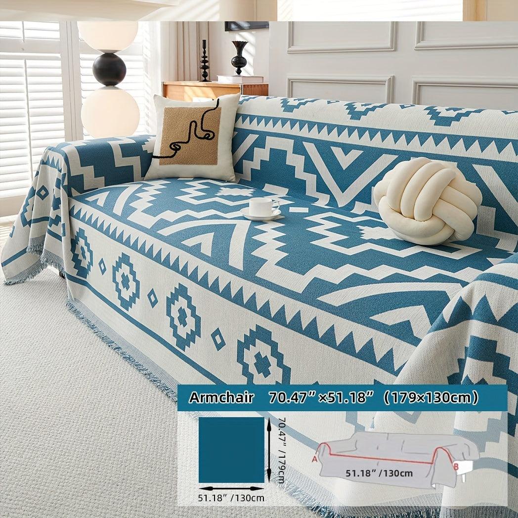 Boho-Chic All-Season Sofa Cover - topspet