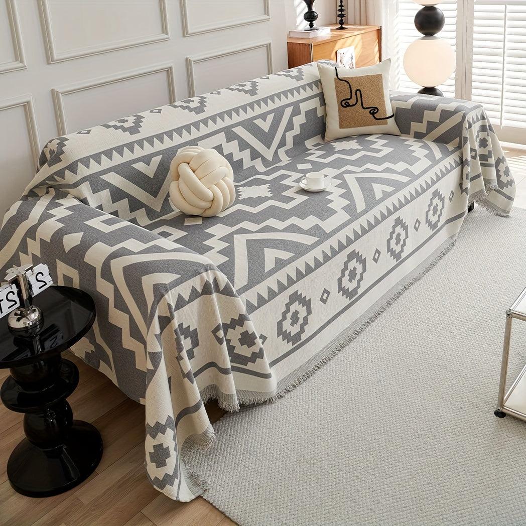 Boho-Chic All-Season Sofa Cover - topspet