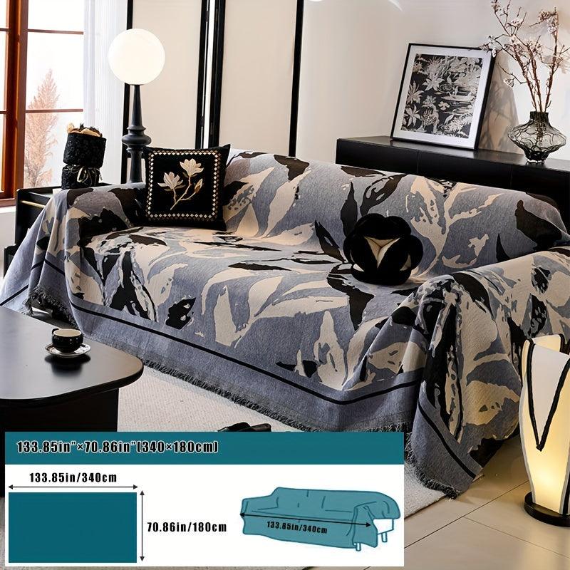 Premium Chenille Fabric Couch Protector for Home Decor - topspet