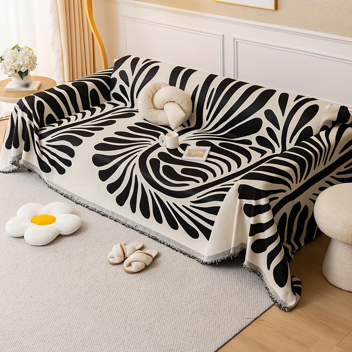 Versatile Chenille Sofa Cover - Pet-Friendly, Machine Washable Couch Protector for All Seasons - Fits Single to Four-Seater Sofas - topspet