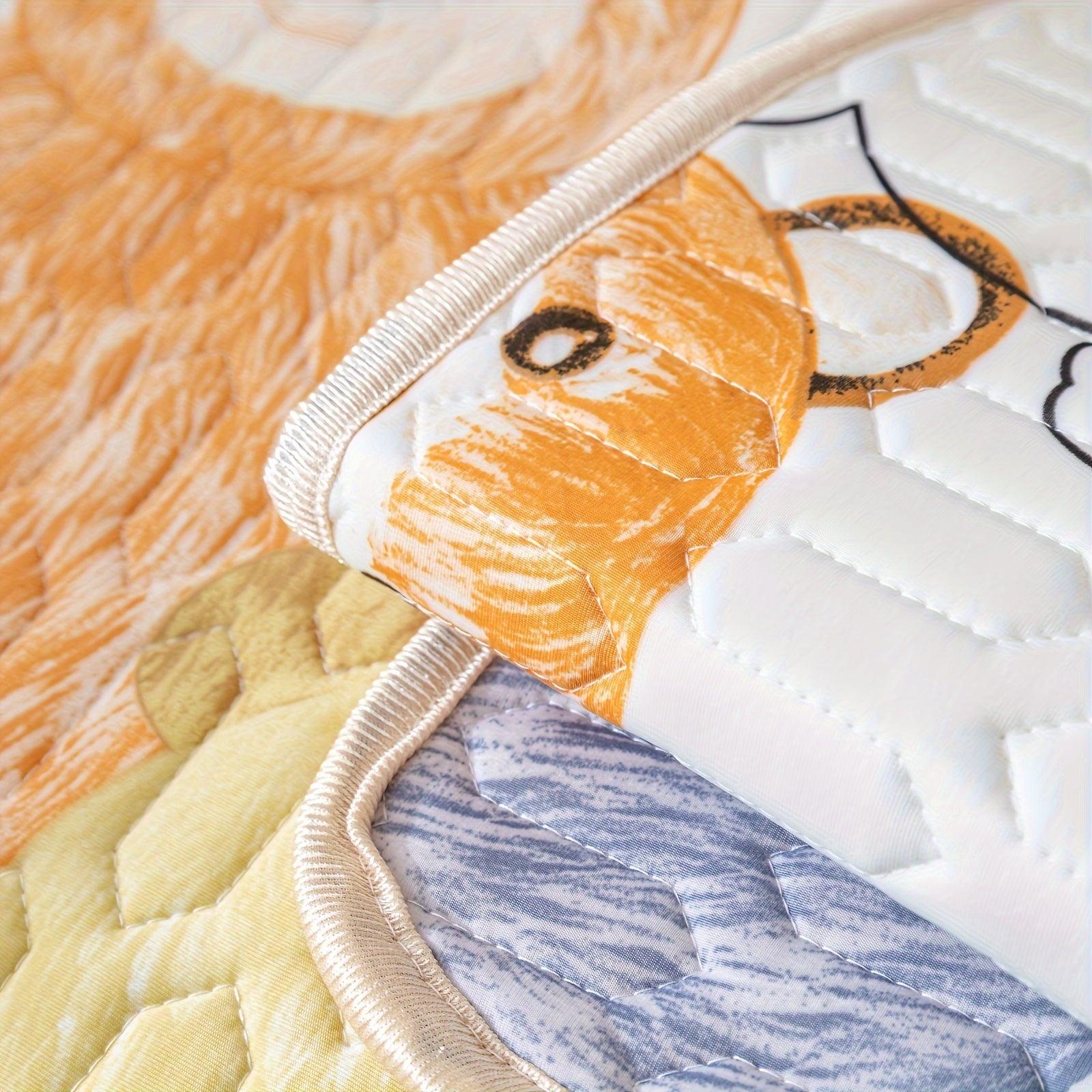 Bohemian Chic Ice Silk Sofa Cover - Non-Slip, Pet-Friendly Couch Protector for Living Room - topspet