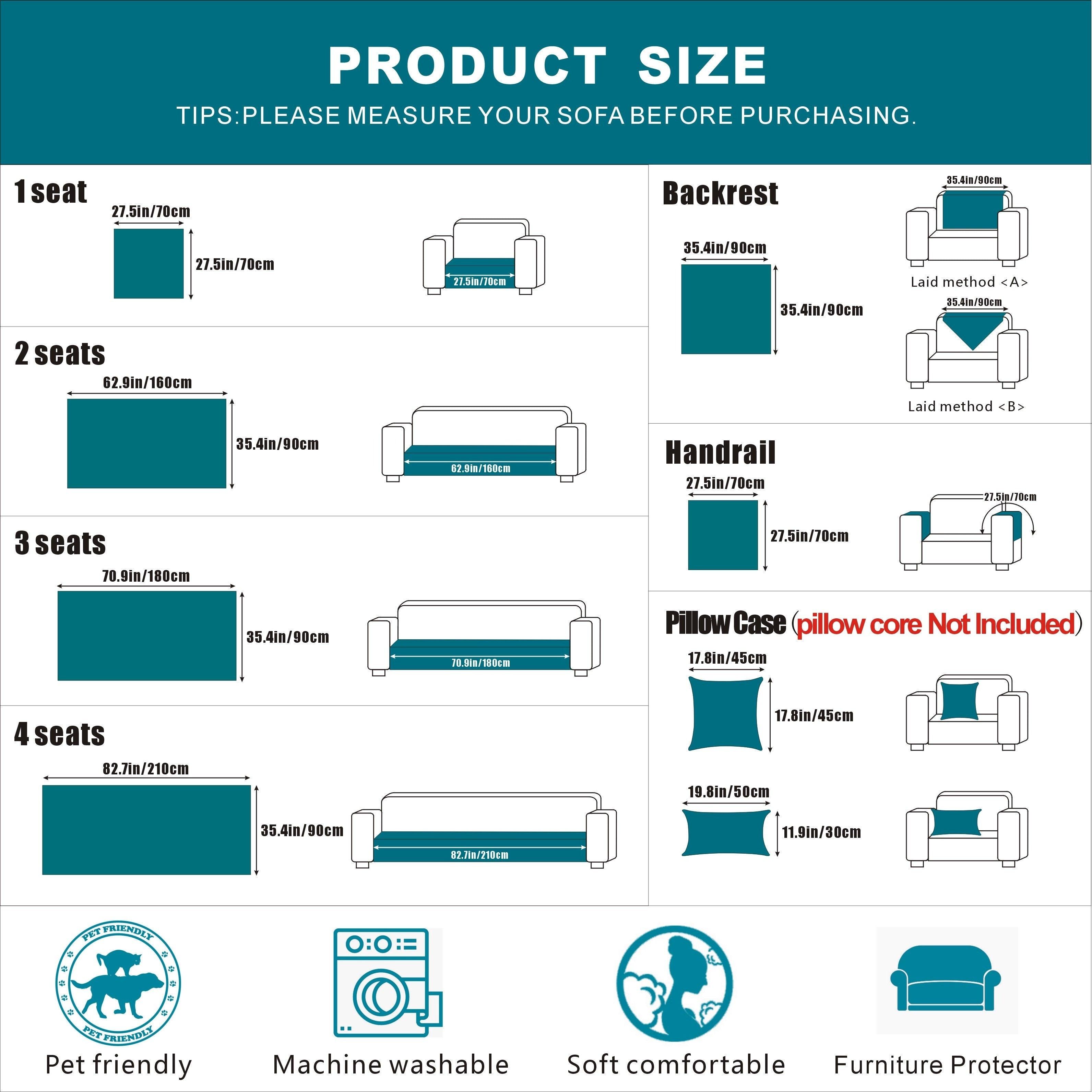 Plush Sherpa Sofa Cover - topspet