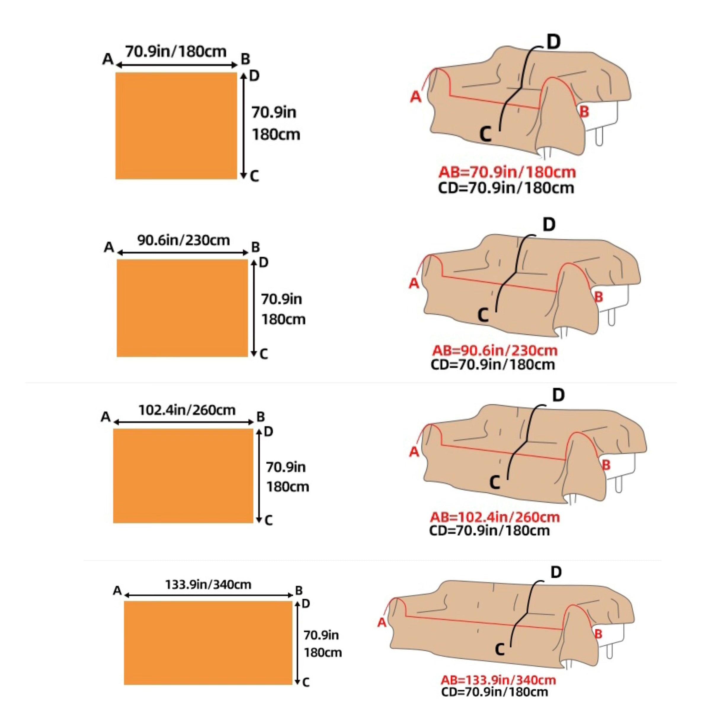 Cooling Ice Silk Sofa Cover - Machine Washable - topspet