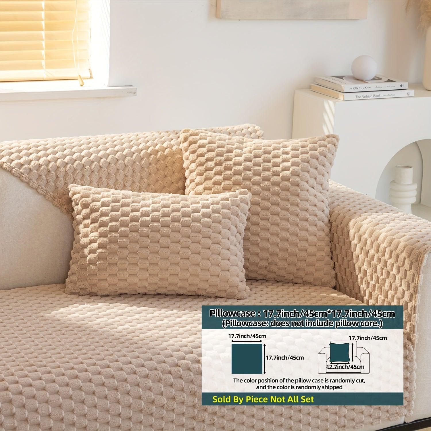 Plush Nordic Sofa Slipcover - topspet
