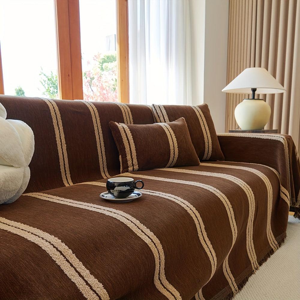Luxury Anti-Scratch Sofa Cover - Pet-Friendly, Non-Slip Couch Protector for All Seasons - topspet