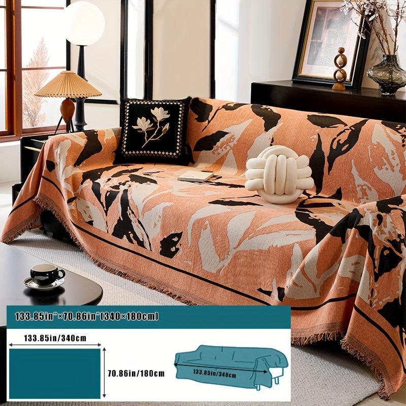 Premium Chenille Fabric Couch Protector for Home Decor - topspet