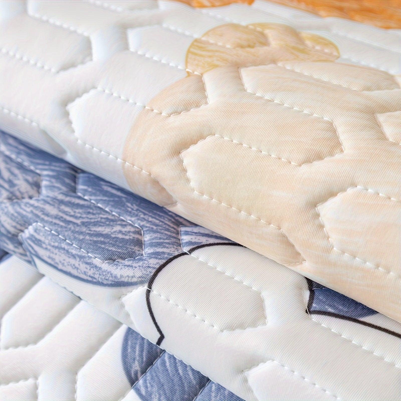 Bohemian Chic Ice Silk Sofa Cover - Non-Slip, Pet-Friendly Couch Protector for Living Room - topspet