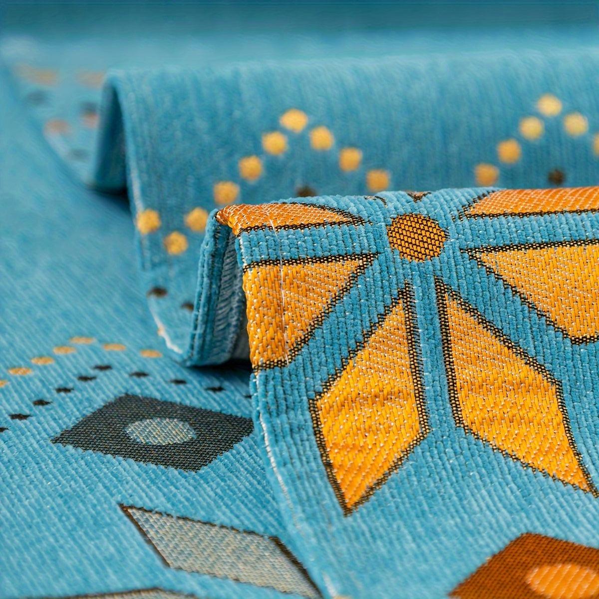 Stylish Bohemian Chenille Sofa Slipcover - topspet