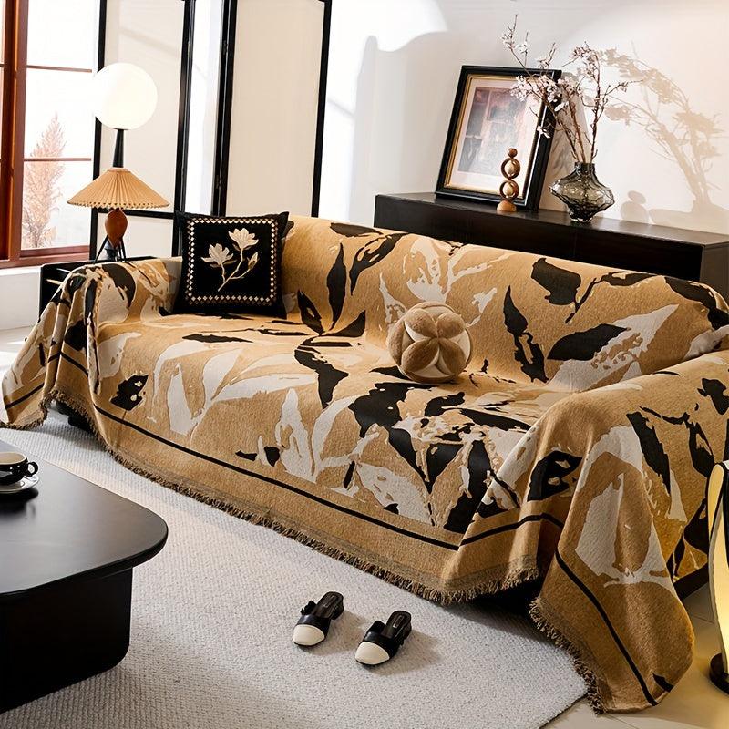 Premium Chenille Fabric Couch Protector for Home Decor - topspet