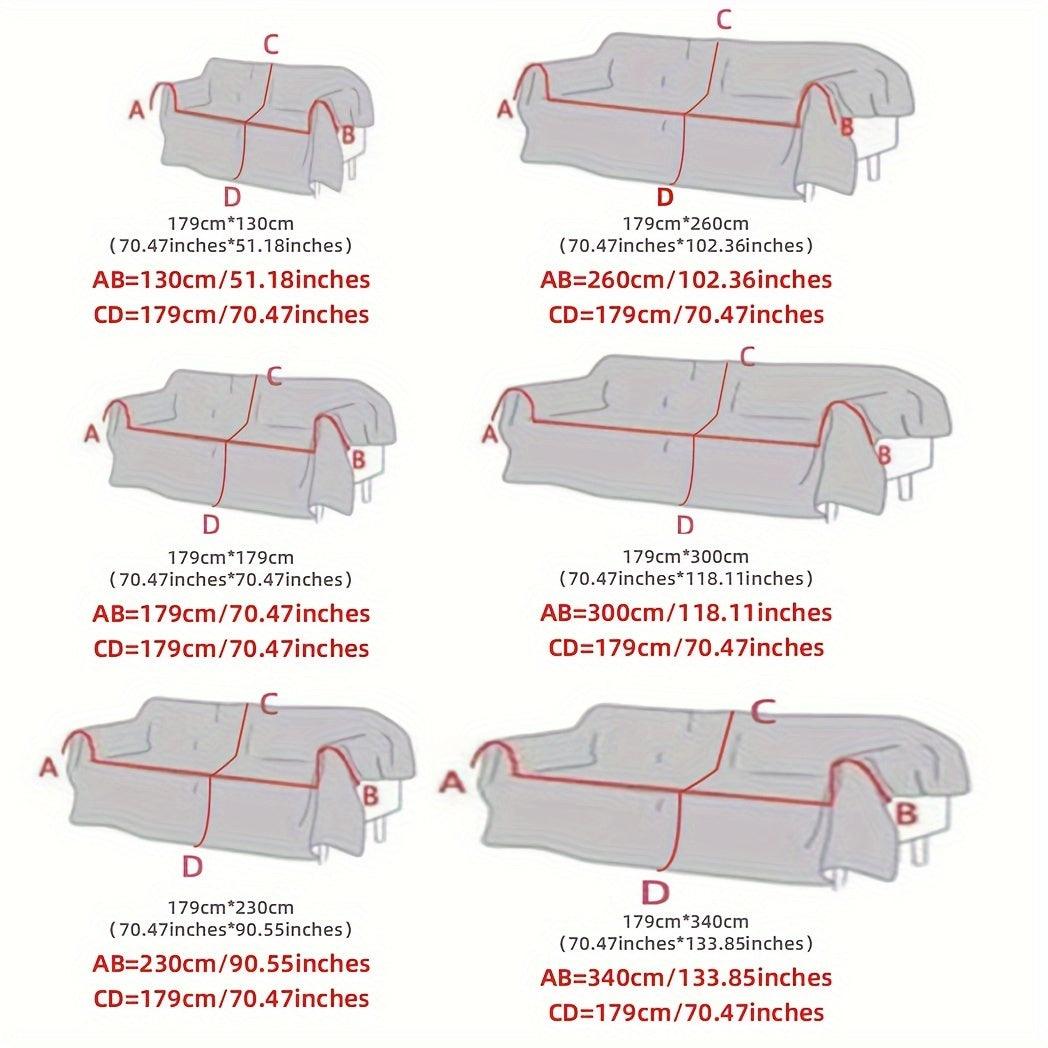 Boho-Chic All-Season Sofa Cover - topspet