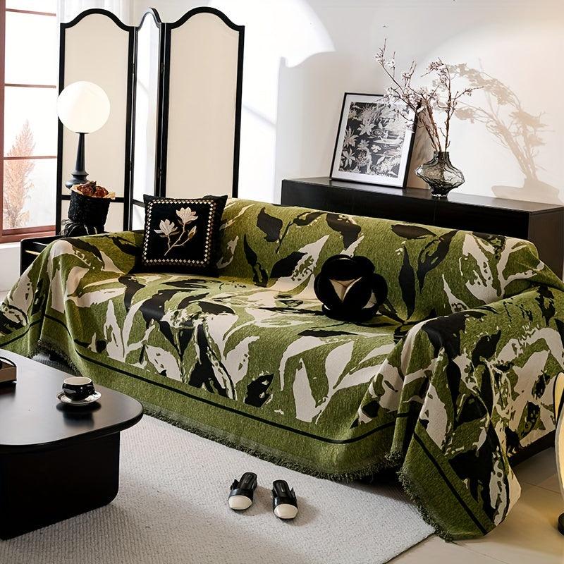Premium Chenille Fabric Couch Protector for Home Decor - topspet