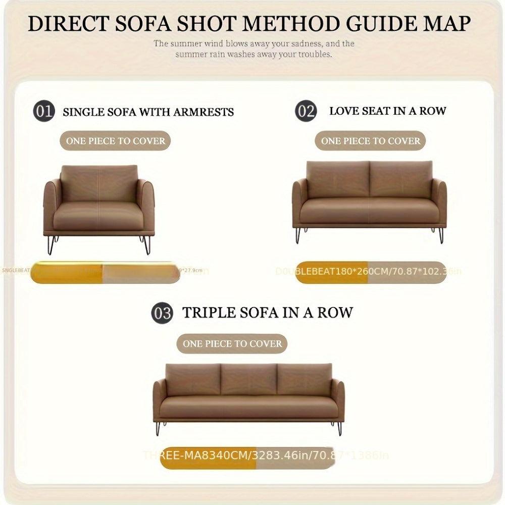 Contemporary Forest Design Sofa Throw Cover - topspet