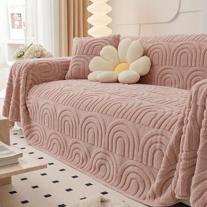 Luxurious Four Seasons Jacquard Sofa Slipcover - topspet