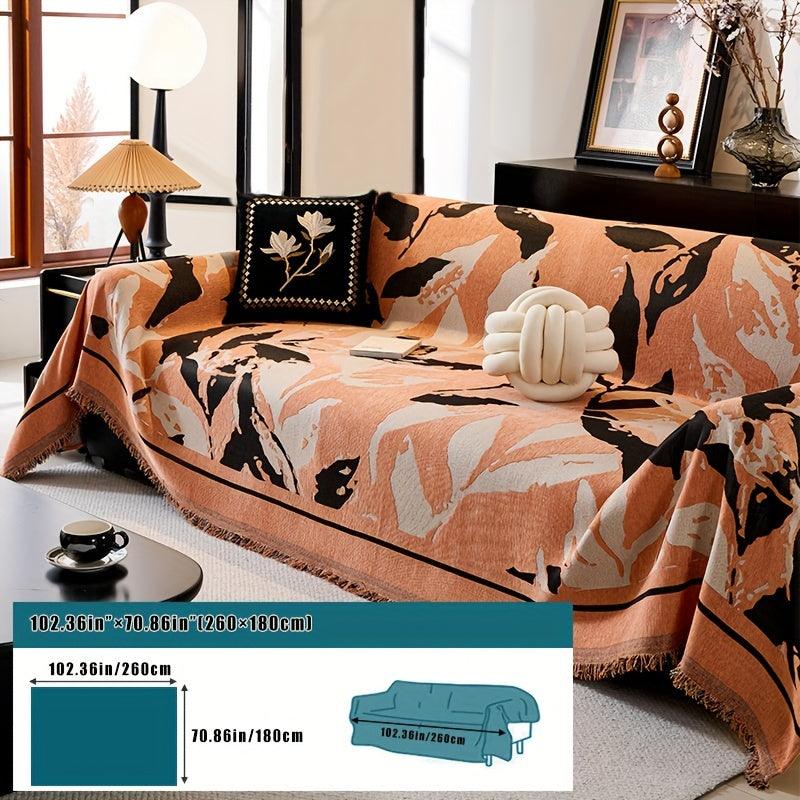 Premium Chenille Fabric Couch Protector for Home Decor - topspet