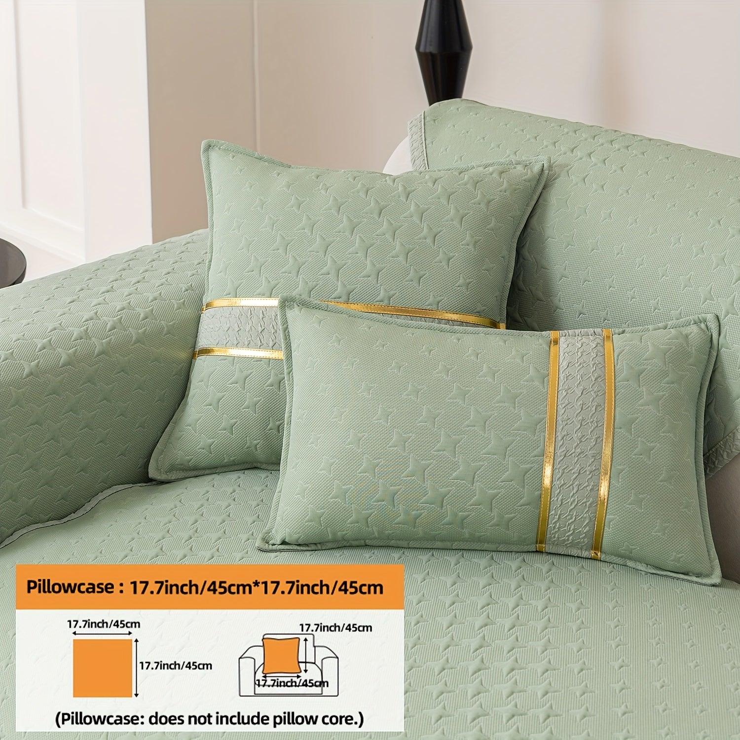Summer Cooling Silk Non-slip Sofa Cove - topspet
