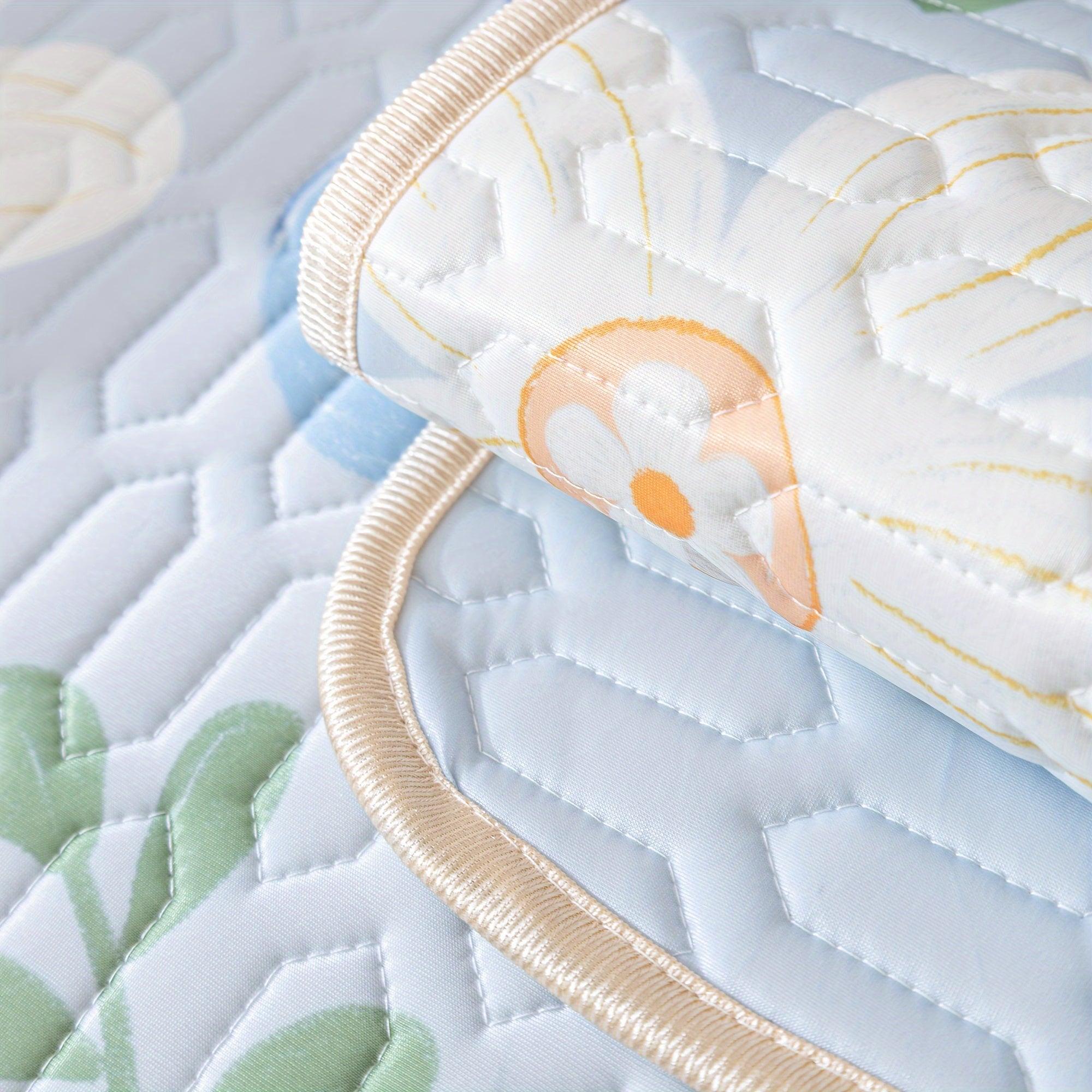 Boho Style Ice Silk Latex Sofa Cover Slipcover - topspet