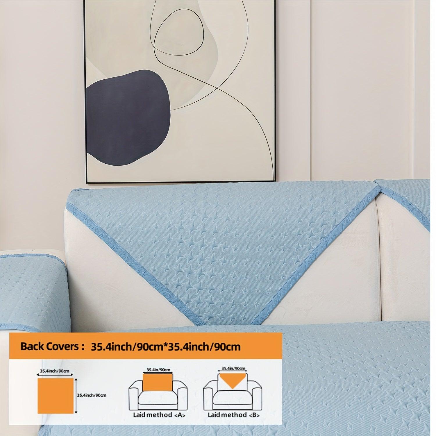 Summer Cooling Silk Non-slip Sofa Cove - topspet