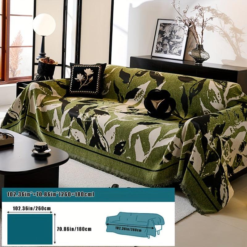 Premium Chenille Fabric Couch Protector for Home Decor - topspet