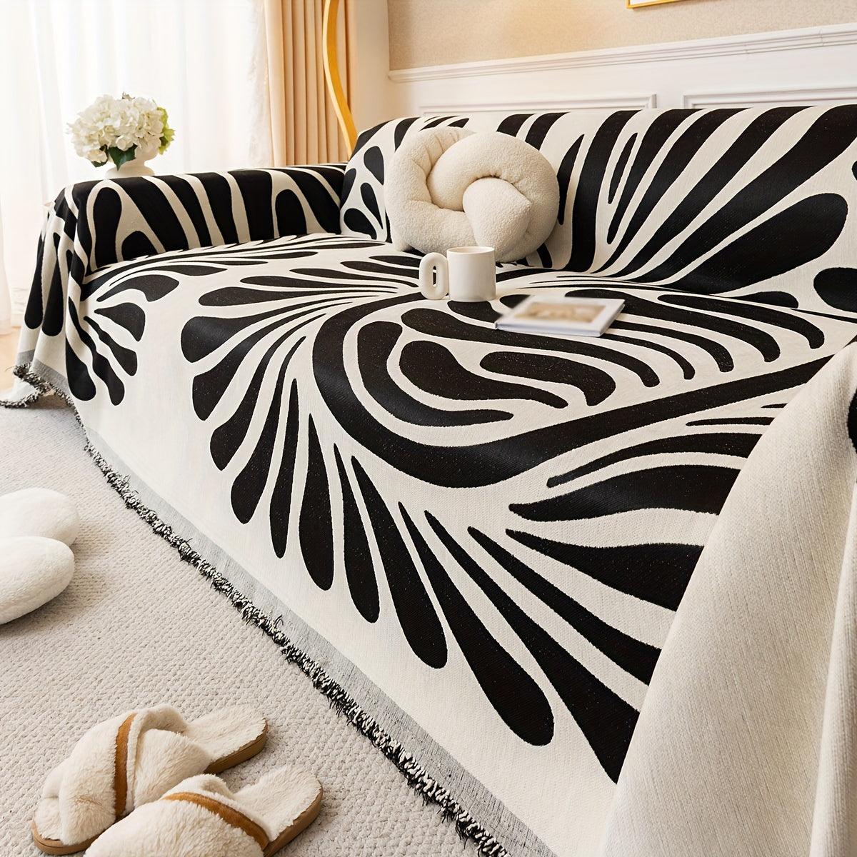 Versatile Chenille Sofa Cover - Pet-Friendly, Machine Washable Couch Protector for All Seasons - Fits Single to Four-Seater Sofas - topspet