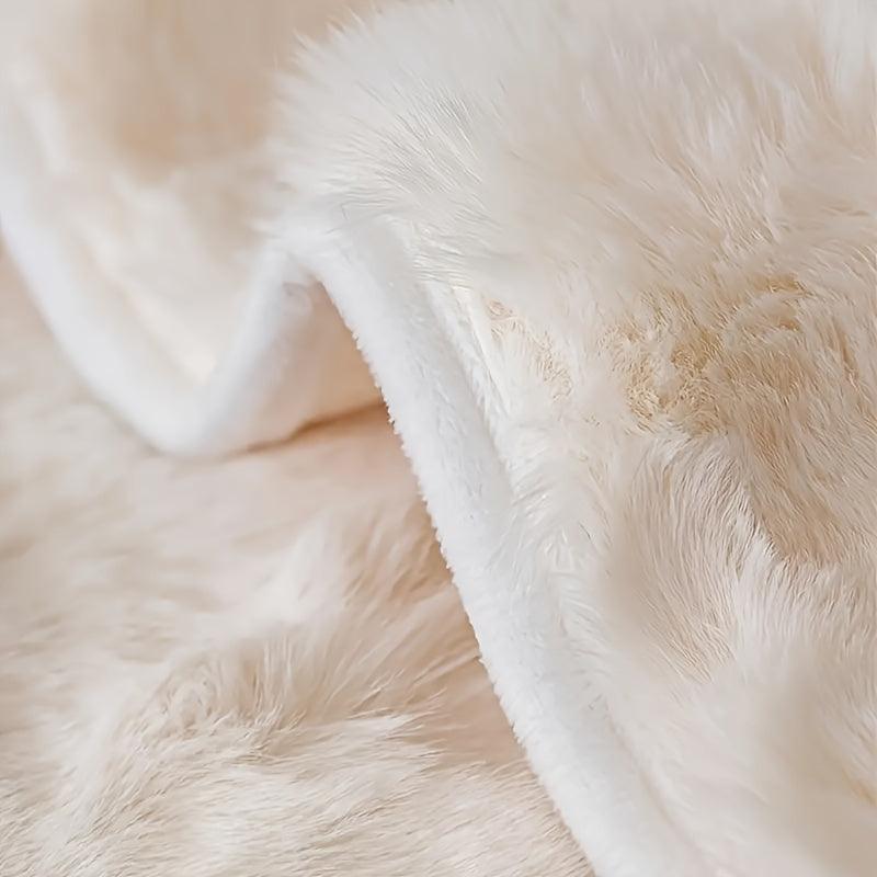Winter Warm Thick Plush Soft Sofa Cover - topspet
