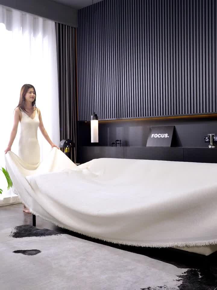 Luxurious Waterproof Sofa Cover with Tassels - topspet
