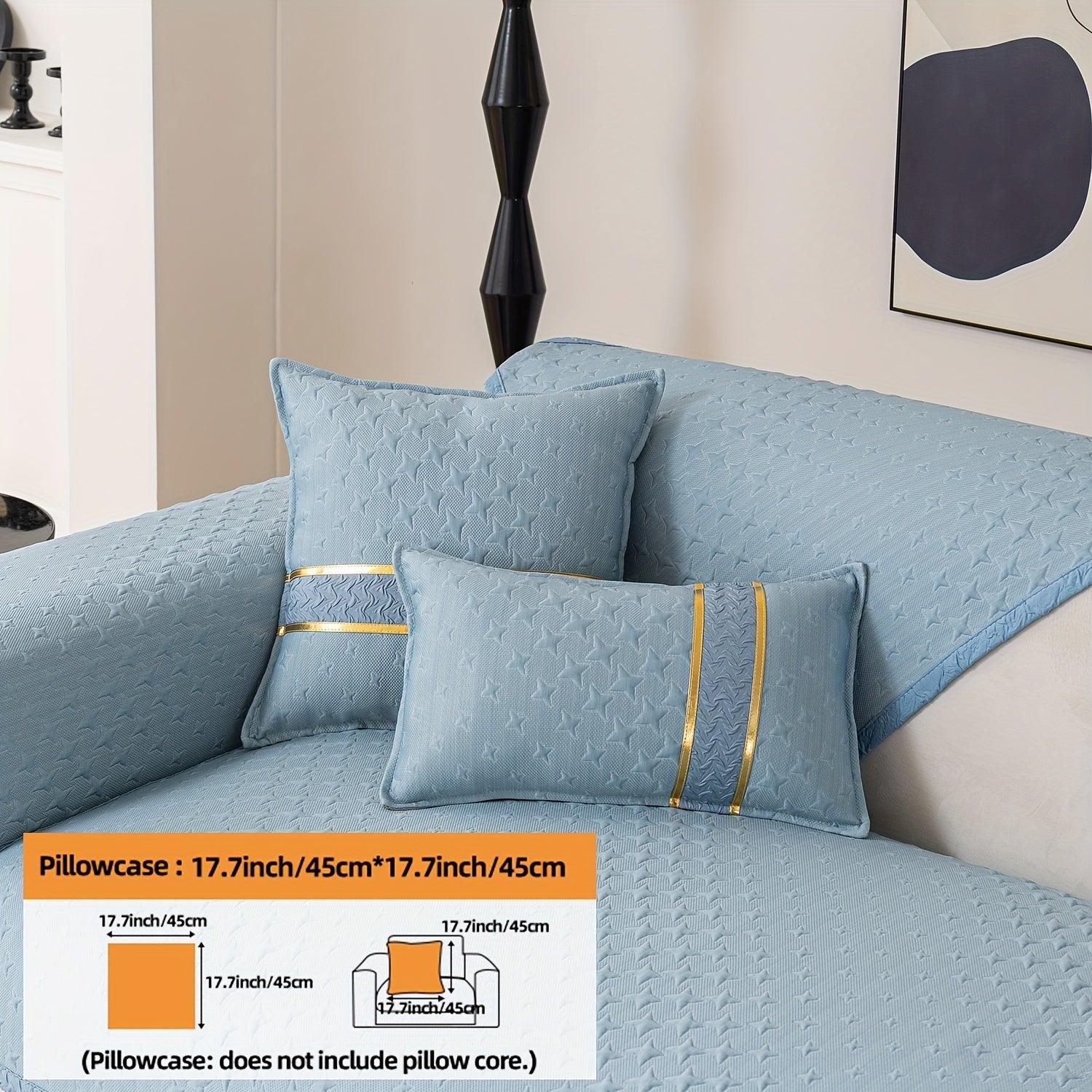 Summer Cooling Silk Non-slip Sofa Cove - topspet