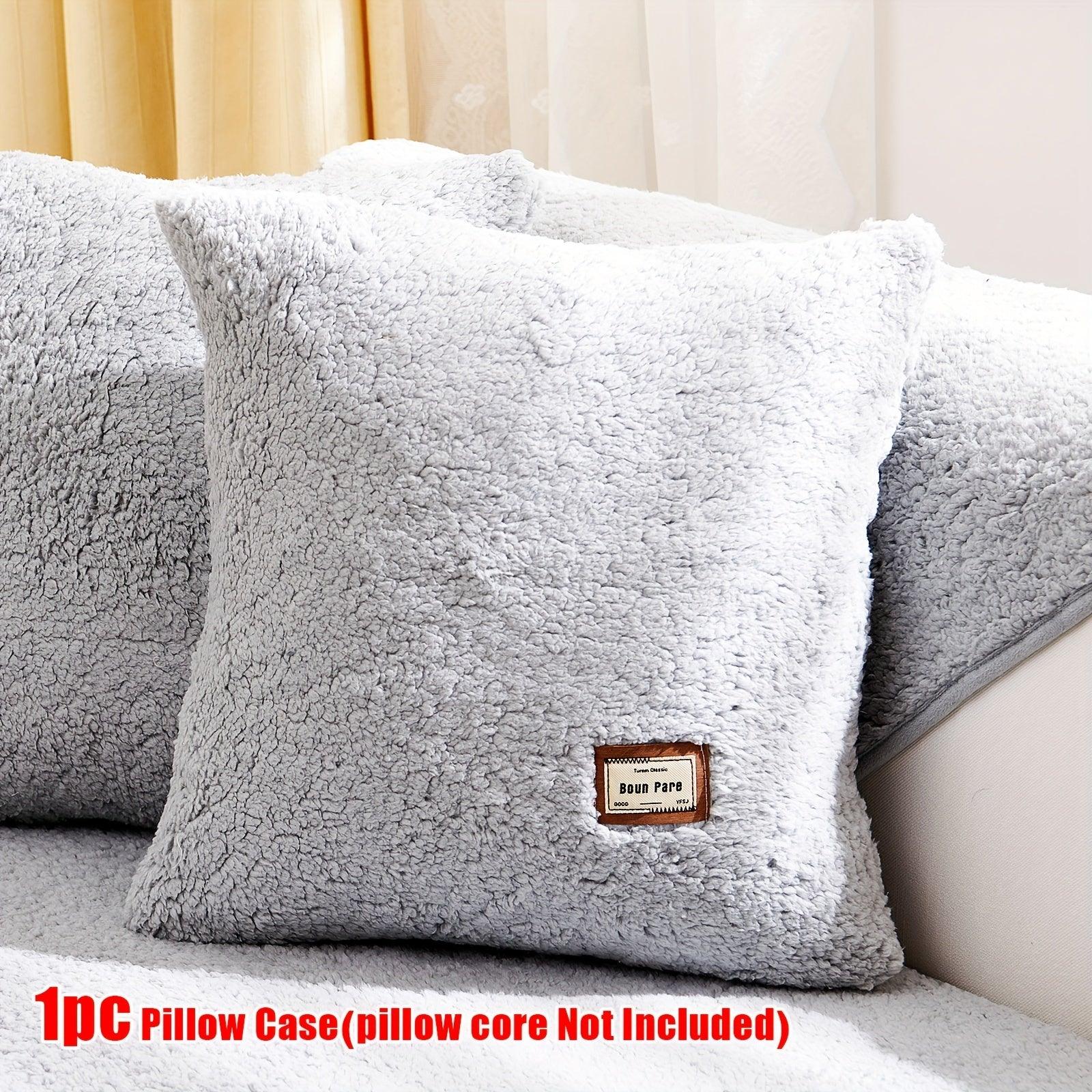 Plush Sherpa Sofa Cover - topspet