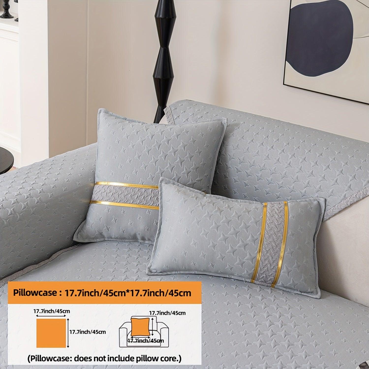 Summer Cooling Silk Non-slip Sofa Cove - topspet