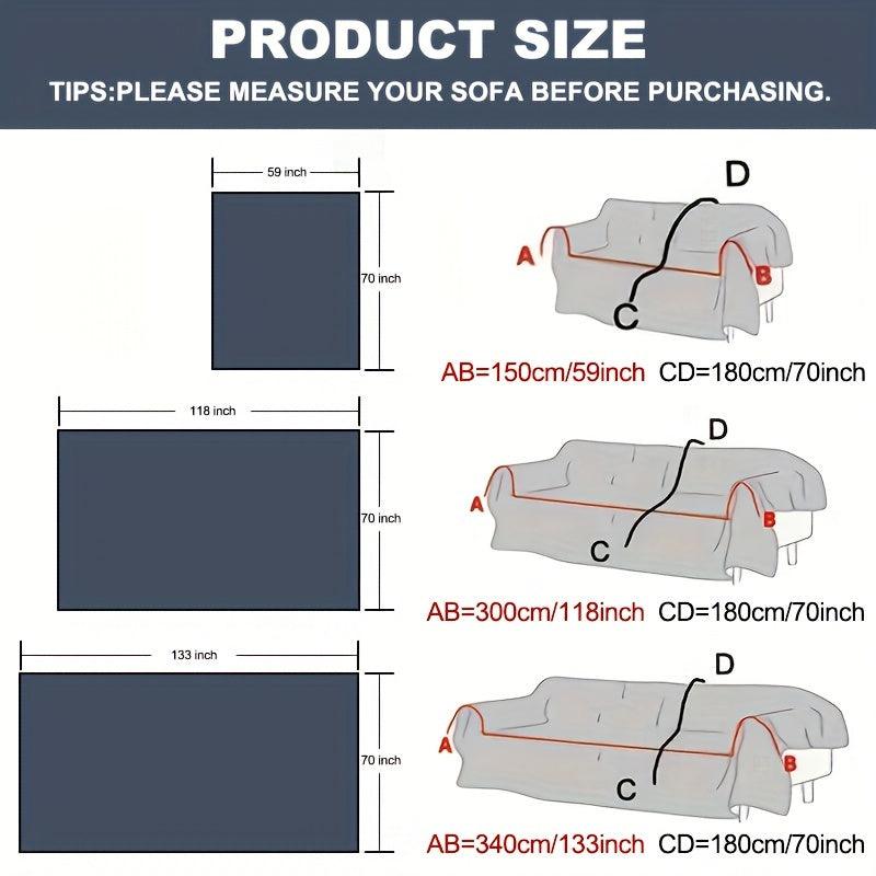 Classic Floral Pattern Sofa Throw Cover with Tassels, Washable Non-slip Multi-functional Pet-Friendly Furniture Protector for Armchairs to 4-Seater Sofas - Polyester, 350-400gsm, Season-Universal - topspet