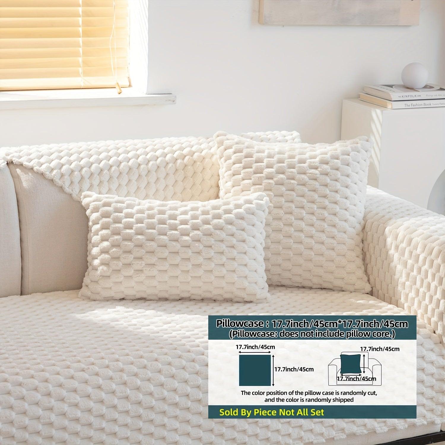 Plush Nordic Sofa Slipcover - topspet