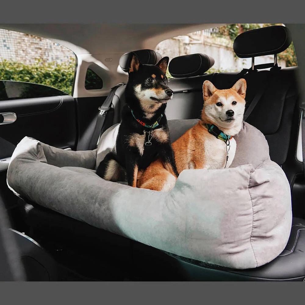 Travel Safety Large Dog Car Back Seat Bed - topspet