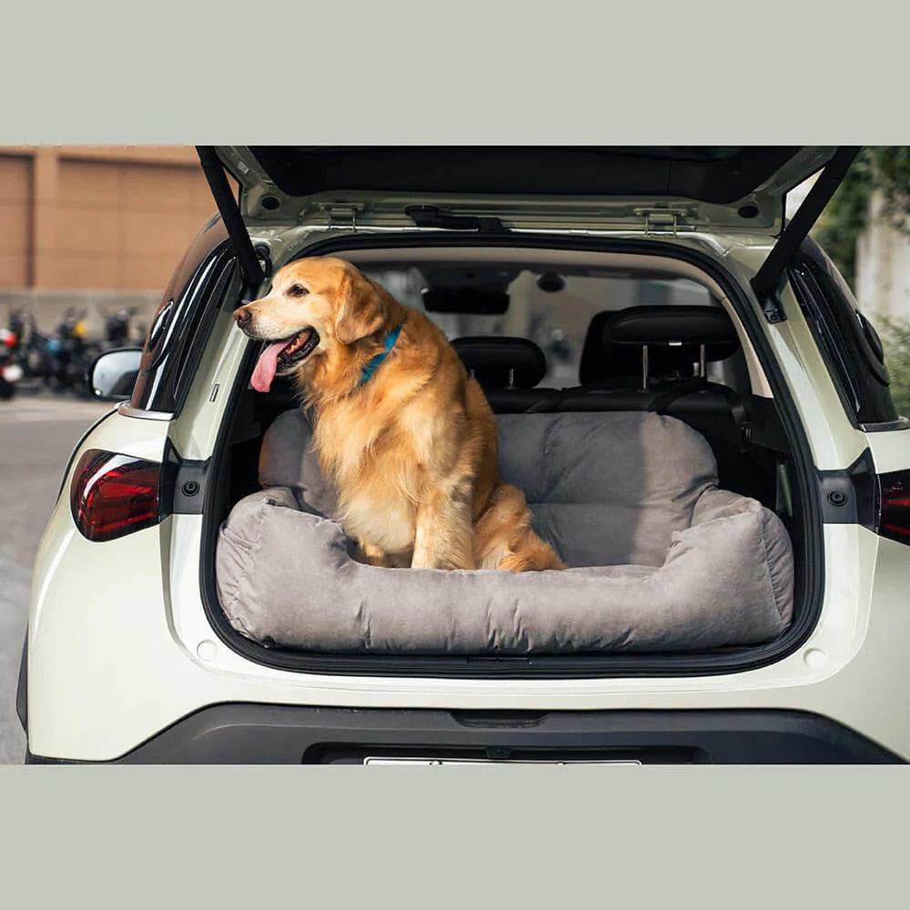 Travel Safety Large Dog Car Back Seat Bed - topspet