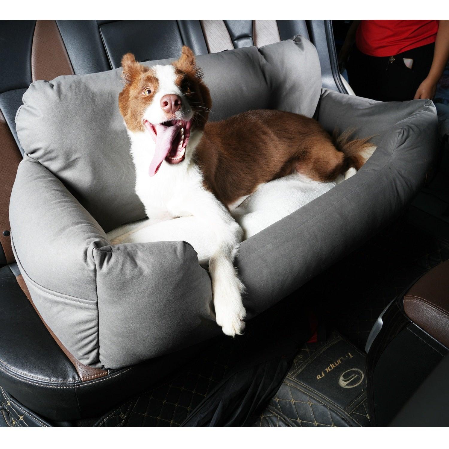 Travel Safety Large Dog Car Back Seat Bed - topspet
