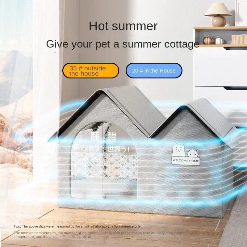 Summer Pet Cooling House - topspet