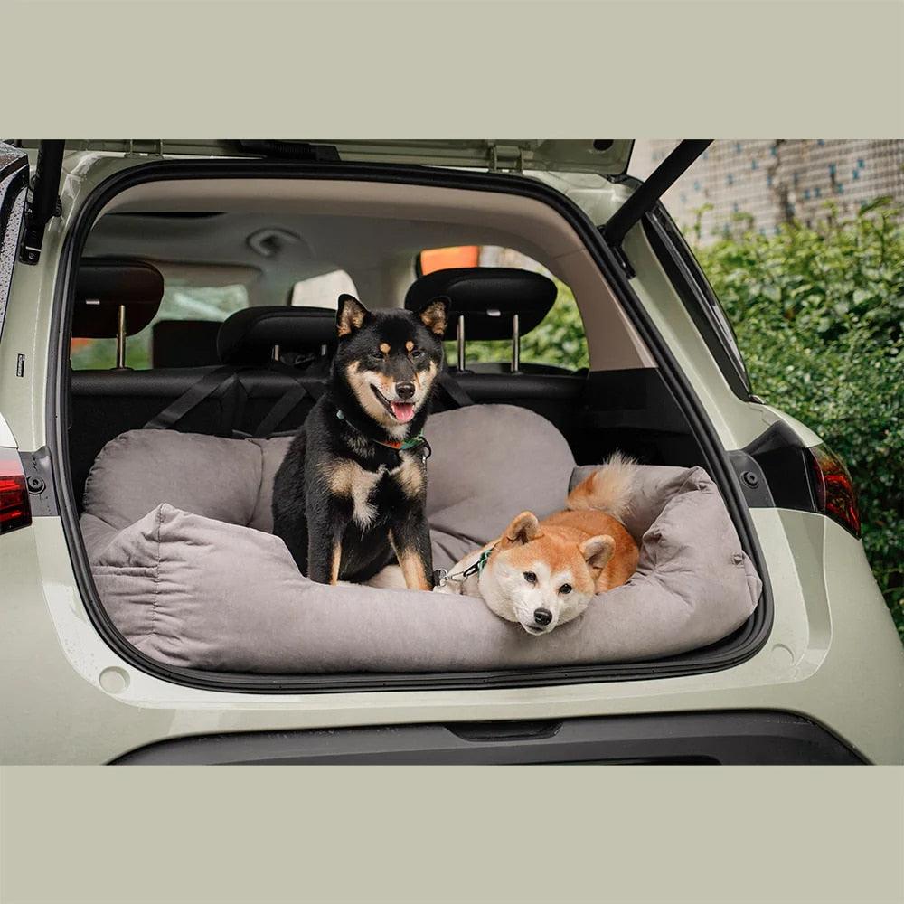 Travel Safety Large Dog Car Back Seat Bed - topspet