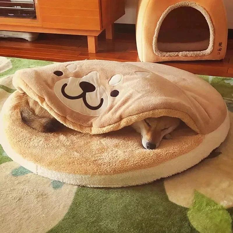 Extremely Soft Puppy Sleeping Bag - topspet