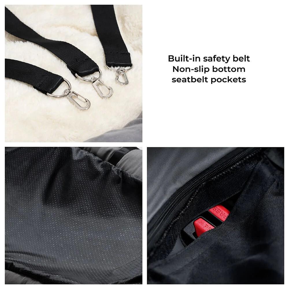 Travel Safety Large Dog Car Back Seat Bed - topspet