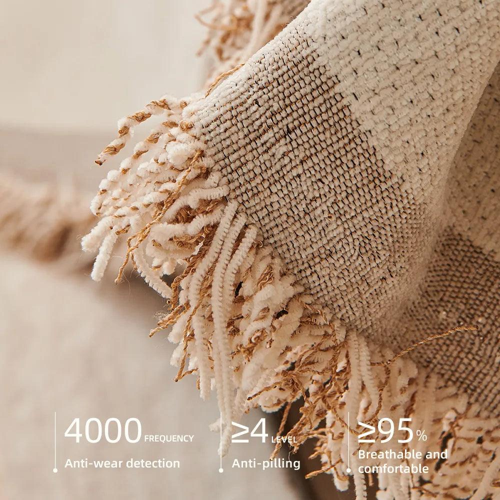Double Sided Chenille Sofa Cover - topspet
