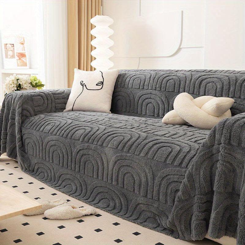 Luxurious Four Seasons Jacquard Sofa Slipcover - topspet