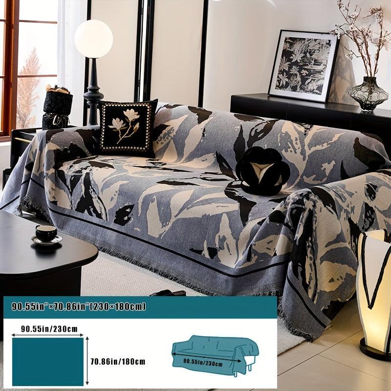 Premium Chenille Fabric Couch Protector for Home Decor - topspet