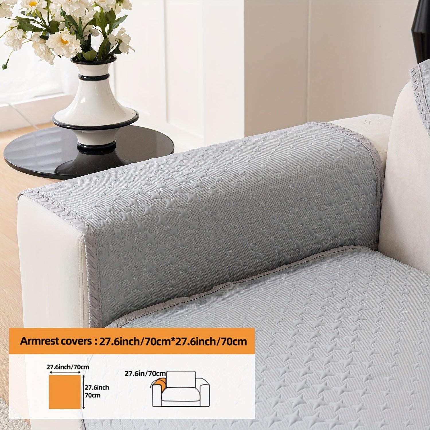 Summer Cooling Silk Non-slip Sofa Cove - topspet
