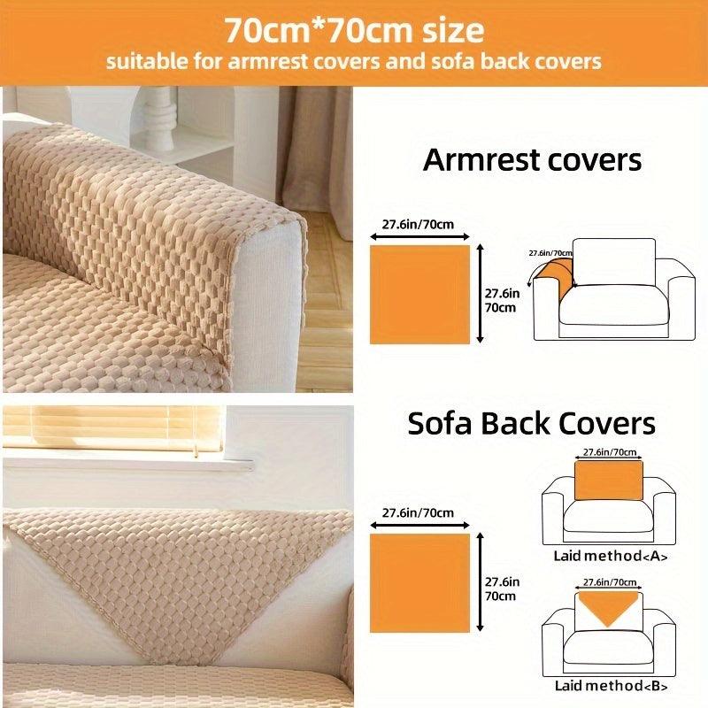 Plush Nordic Sofa Slipcover - topspet