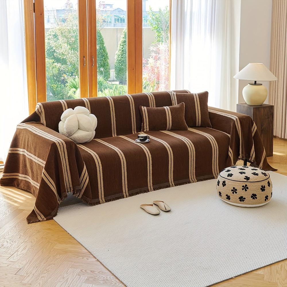 Luxury Anti-Scratch Sofa Cover - Pet-Friendly, Non-Slip Couch Protector for All Seasons - topspet