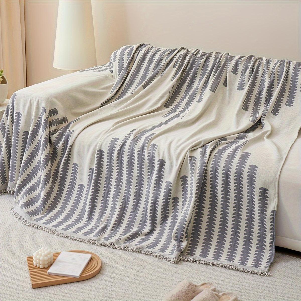 Chenille Sofa Slipcover - Soft, Non-Slip, Four Seasons Universal Furniture Protector - topspet