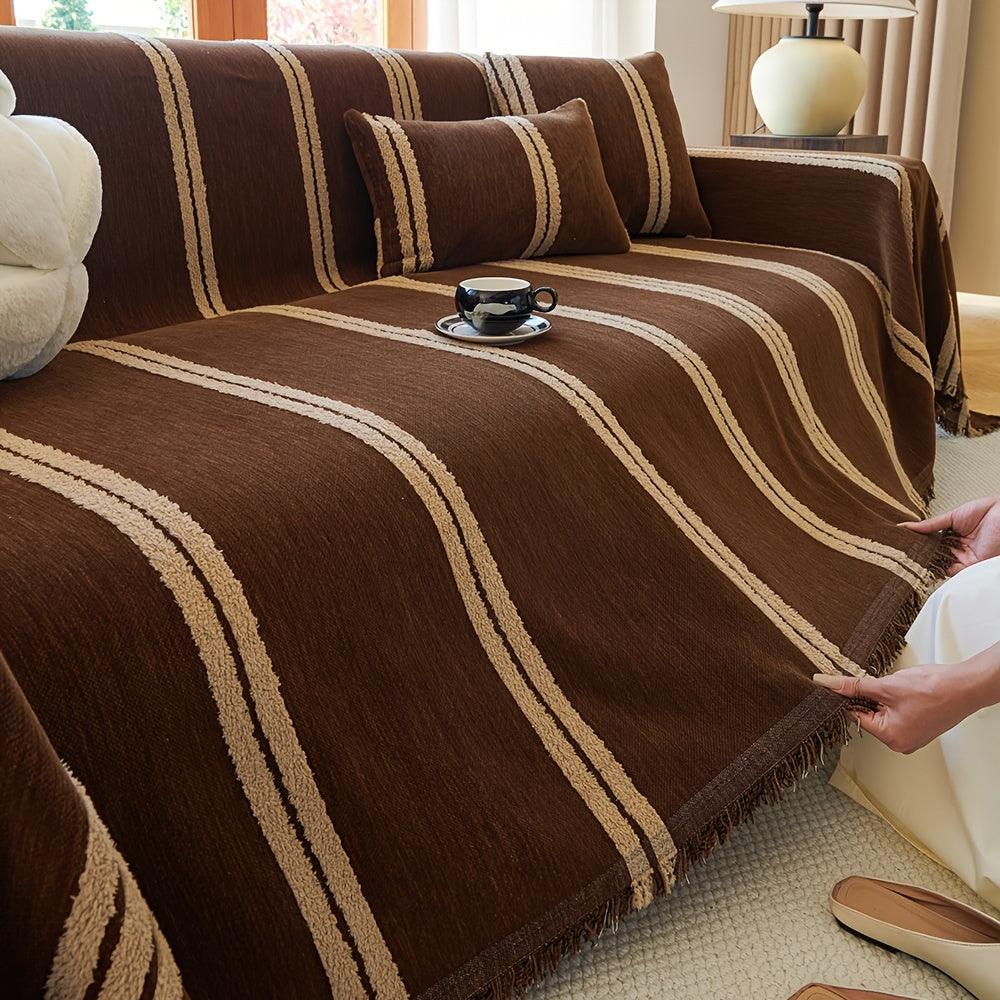 Luxury Anti-Scratch Sofa Cover - Pet-Friendly, Non-Slip Couch Protector for All Seasons - topspet