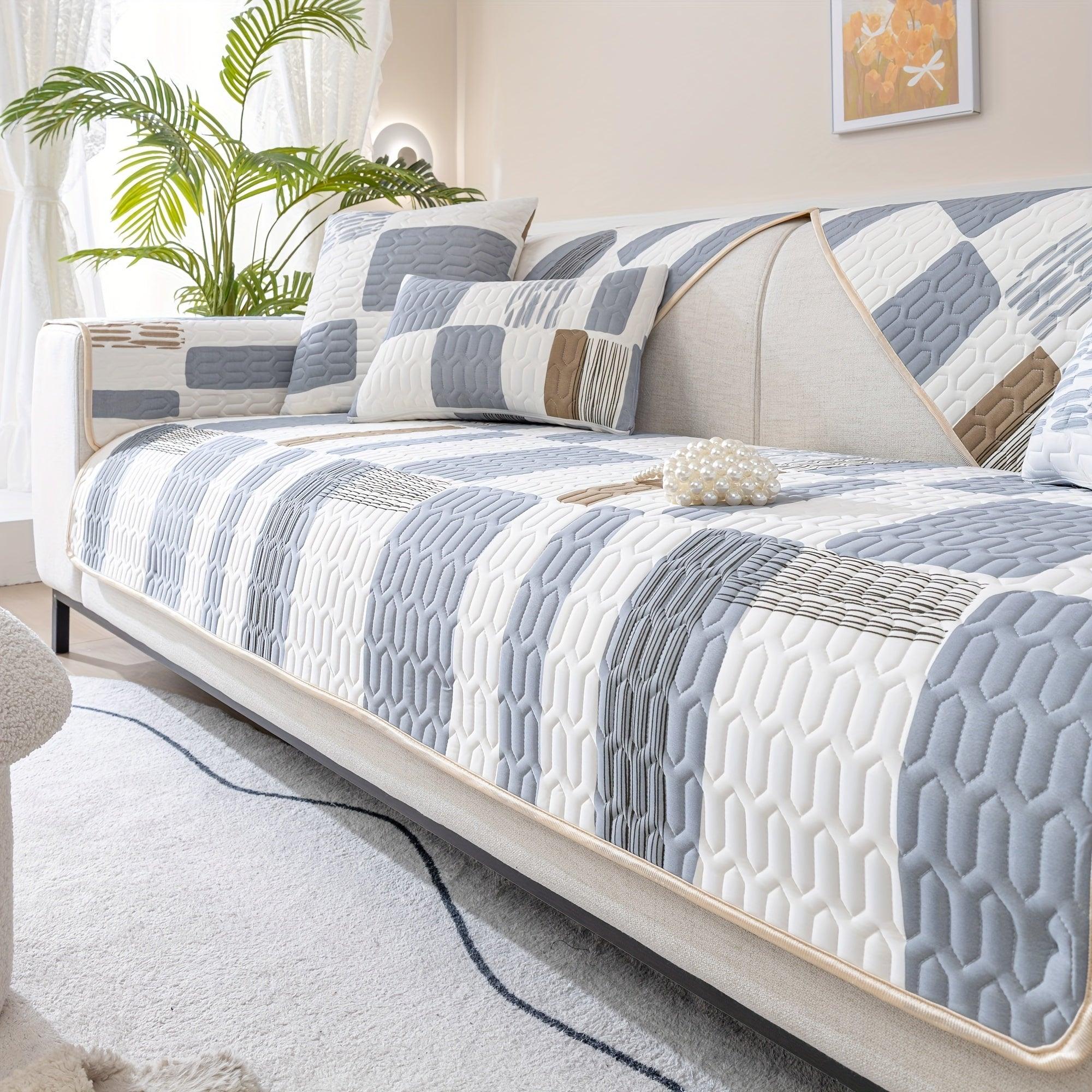 Cooling Cartoon Ice Silk Couch Cover, Sofa Cover - topspet