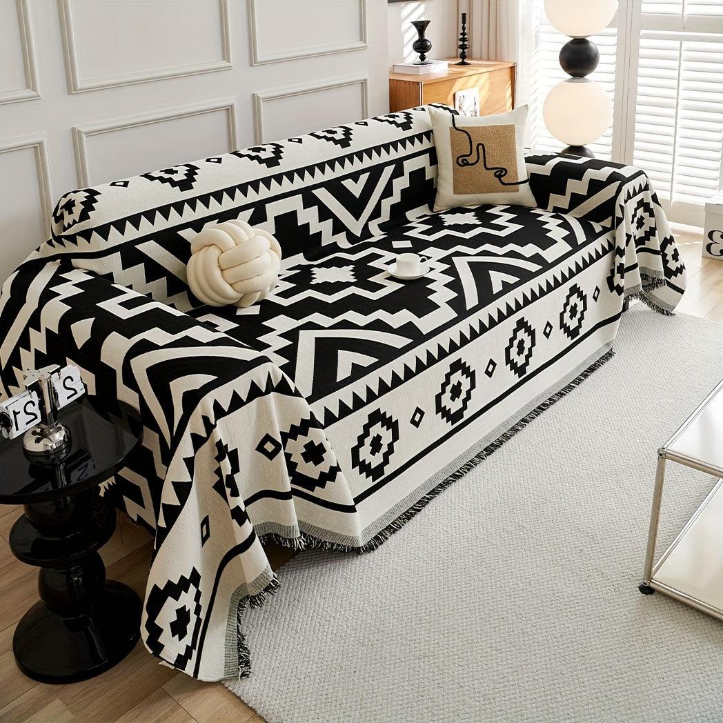 Boho-Chic All-Season Sofa Cover - topspet
